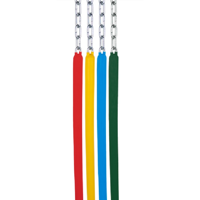 سلسلة مرساة مطلية بالمطاط